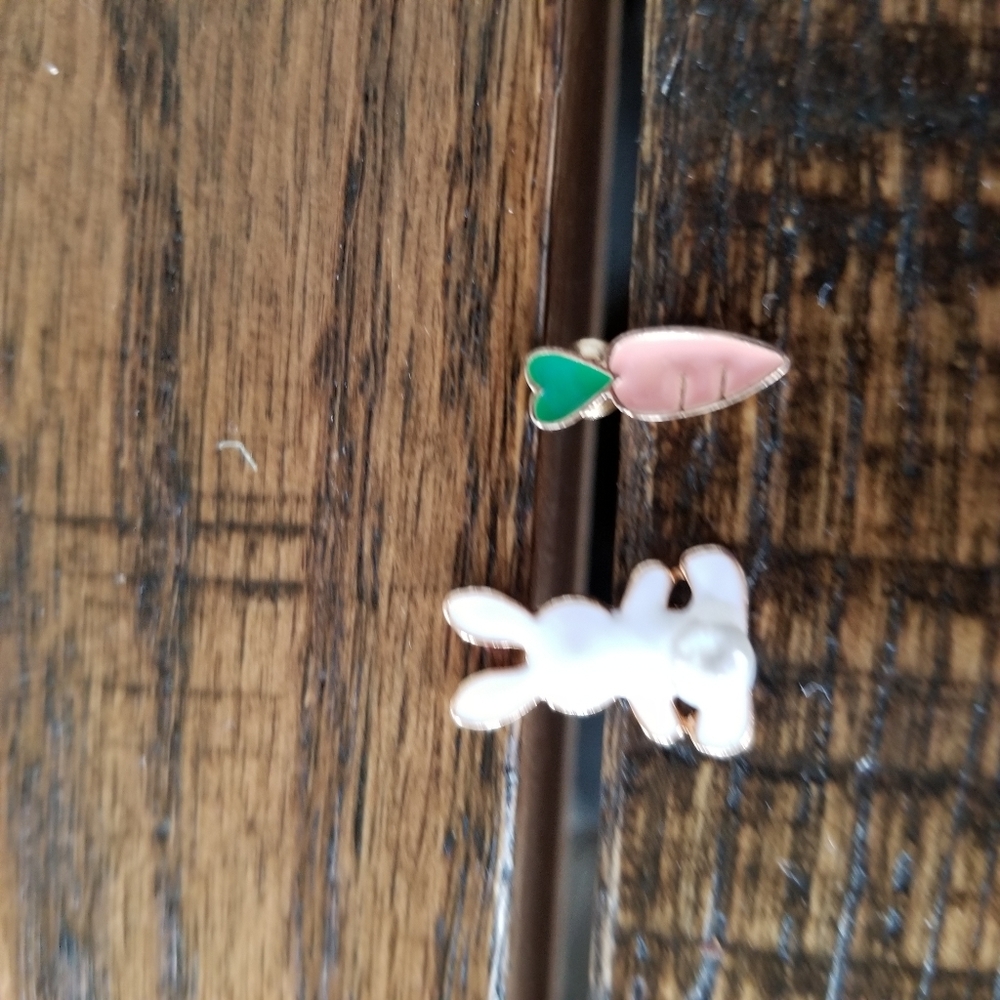 💥💥HOST PICK💥💥🐰🐇🥕  Bunny & Carrot earrings - Picture 4 of 6
